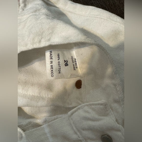 Denimist White Distressed Cropped Jeans - Picture 9 of 11